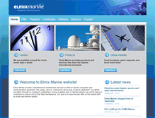 Tablet Screenshot of elmixmarine.com
